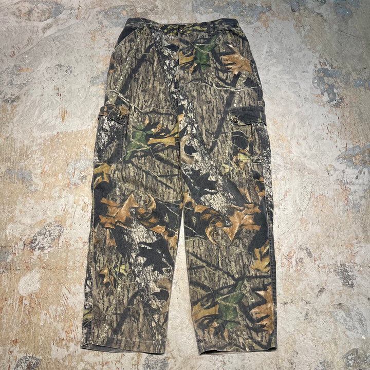 #4517 古着 MOSSY OAK/real tree work Pants/リアルツリーワークパンツ/リアルツリー柄/サイズM