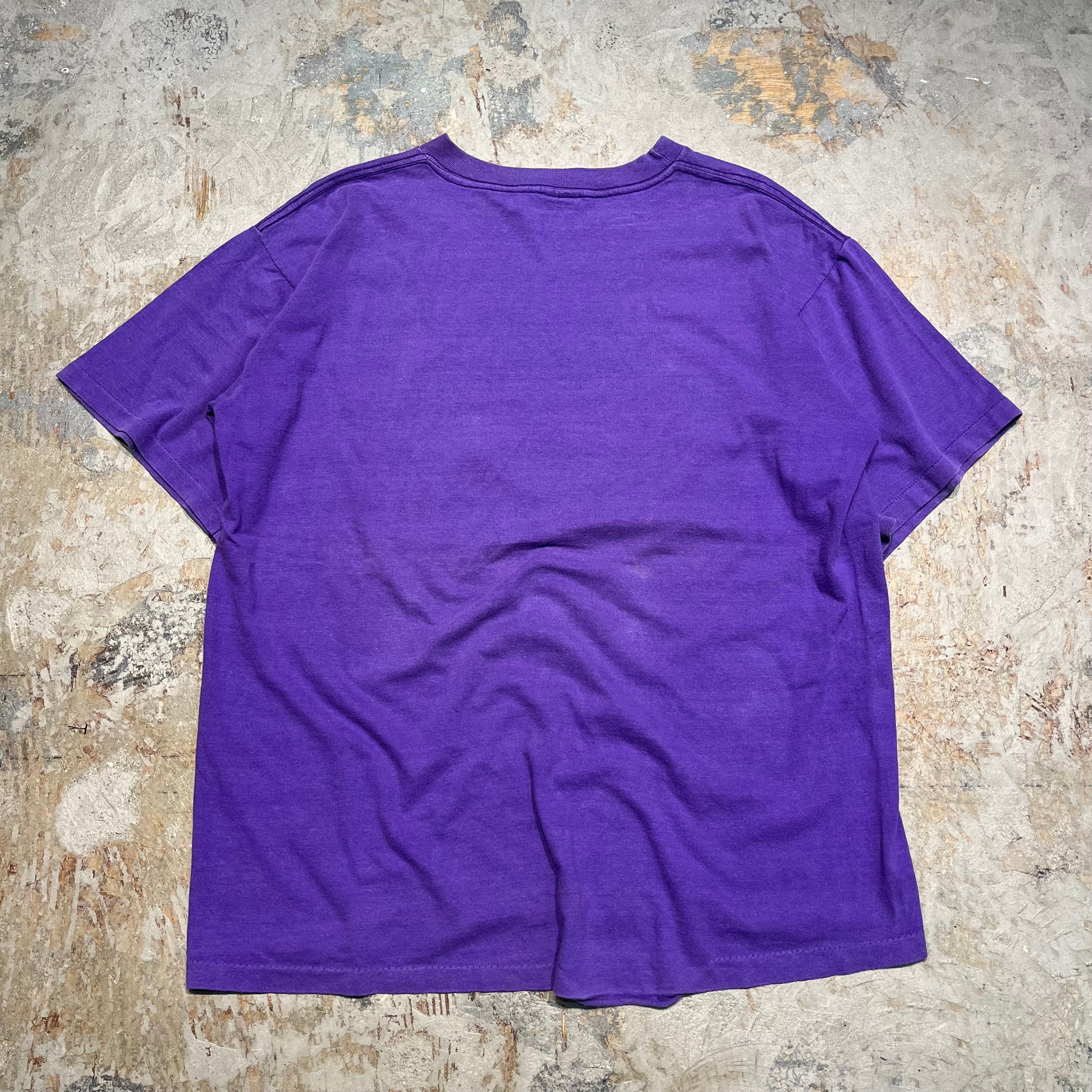 60s USA製 デルタ レイカーズ NBA シングルステッチ Tシャツ 古着 90s Tシャツ NBA ヴィンテージ シングルステッチ