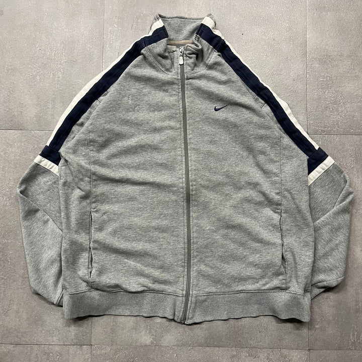 古着 NIKE/ ナイキ/ ワンポイントロゴ/ スウォッシュ/フルジップスウェット/ サイズXL