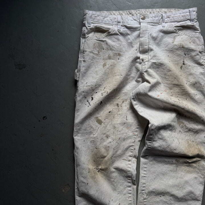 古着 Dickies×SHERWIN WILLIAMS/ディッキーズ× シャーウィン・ウィリアムズ/ ペインターパンツ / 企業ロゴ/ 実寸サイズ35×29