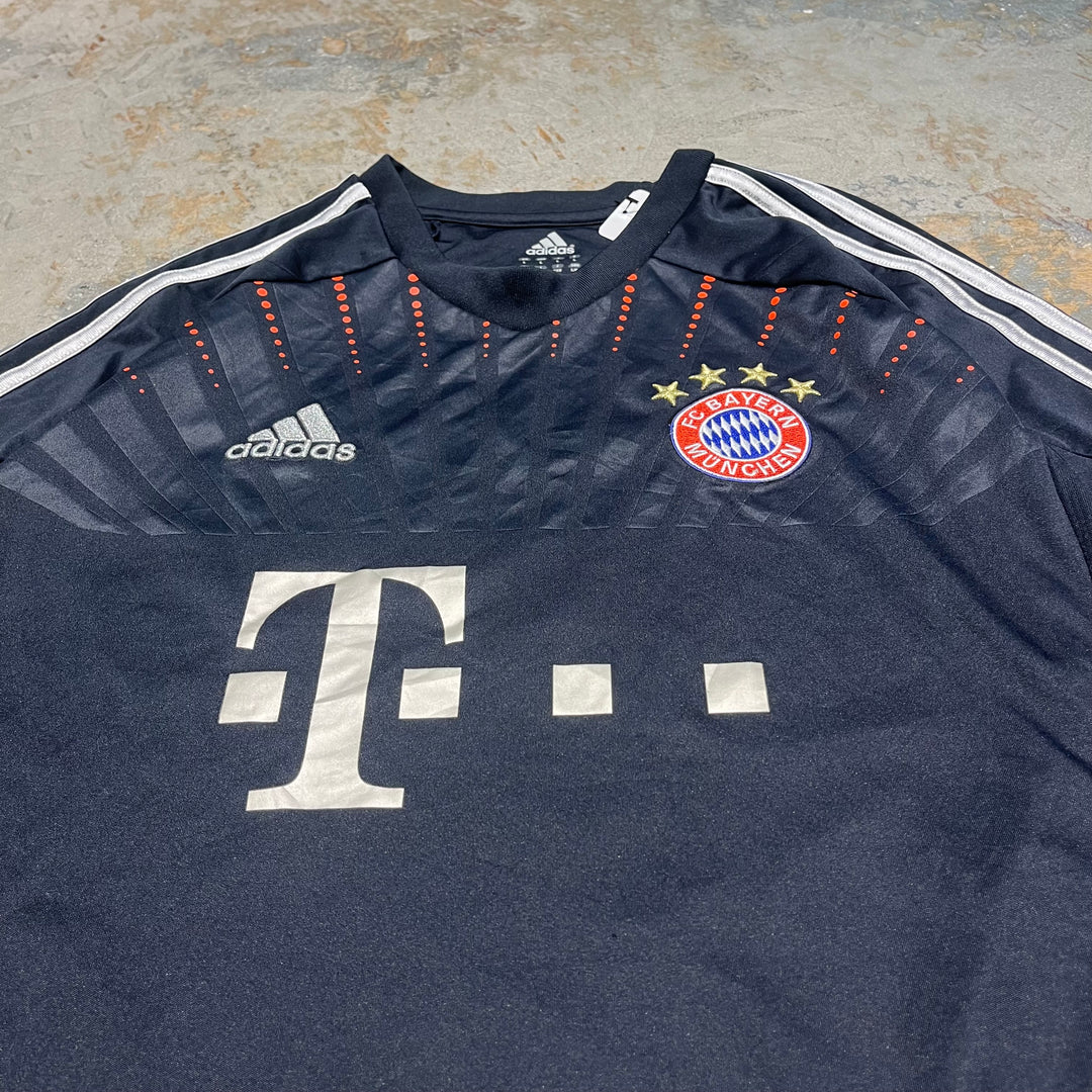 #4442 古着 FC BAYERN/FCバイエルン・ミュンヘン/adidas/アディダス/Football/フットボール/アリアンツ アレーナ/RIÉERY/サイズL