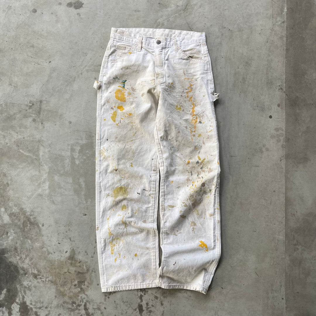 古着 Dickies×SHERWIN WILLIAMS/ディッキーズ× シャーウィン・ウィリアムズ/ ペインターパンツ / 企業ロゴ/ 実寸サイズ29×30