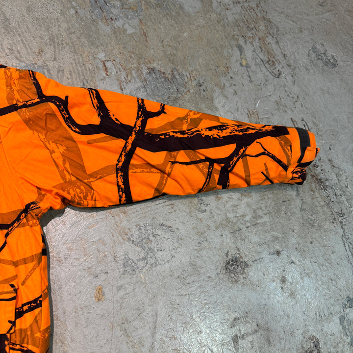 古着 USAVINTAGE/ダウンジャケット/リアルツリー柄/ハンティングジャケット/サイズL