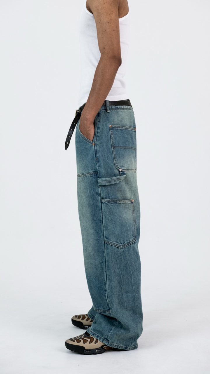 Muzine/無尽/Baggy Fit/バギーフィット/Doubleknee/ダブルニー/Denim Pants/デニムパンツ