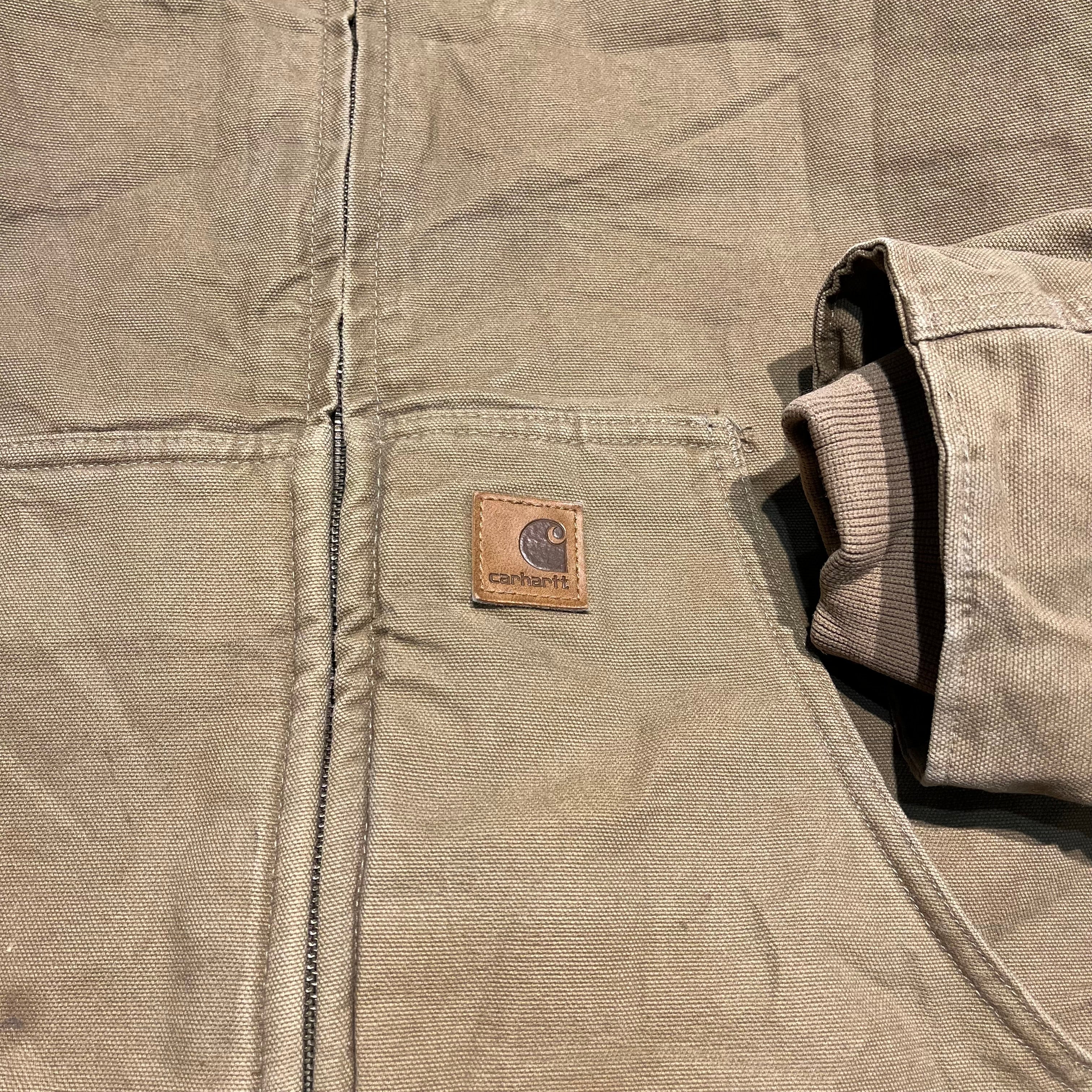 3420 古着 Carhartt/カーハート/Muskegon Jacket/ダック地 裏