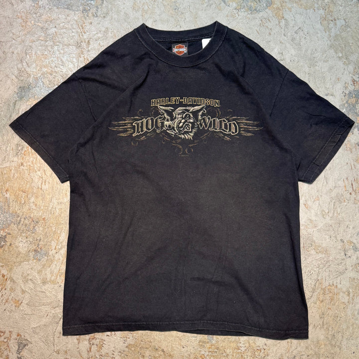 Used clothing Made in USA Harley-Davidson/Harley-Davidson/Printed T-shirt/Size L