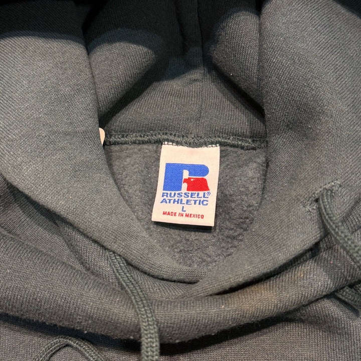 古着 90's RUSSELLATHLETIC/ ラッセル アスレチック/ ブランクプルオーバーパーカー/ 無地/ サイズL