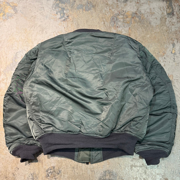 古着 U.S.AIR FORCE /米空軍/MIL-J-8279G/フライトジャケット /MA-1/サイズL