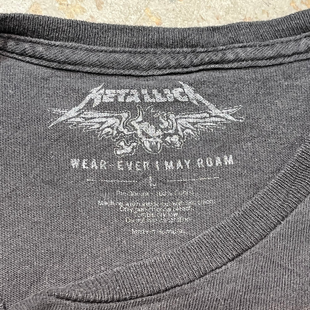 중고 의류 Metallica/Metallica/밴드 티셔츠/프린트 티셔츠/크기 XL