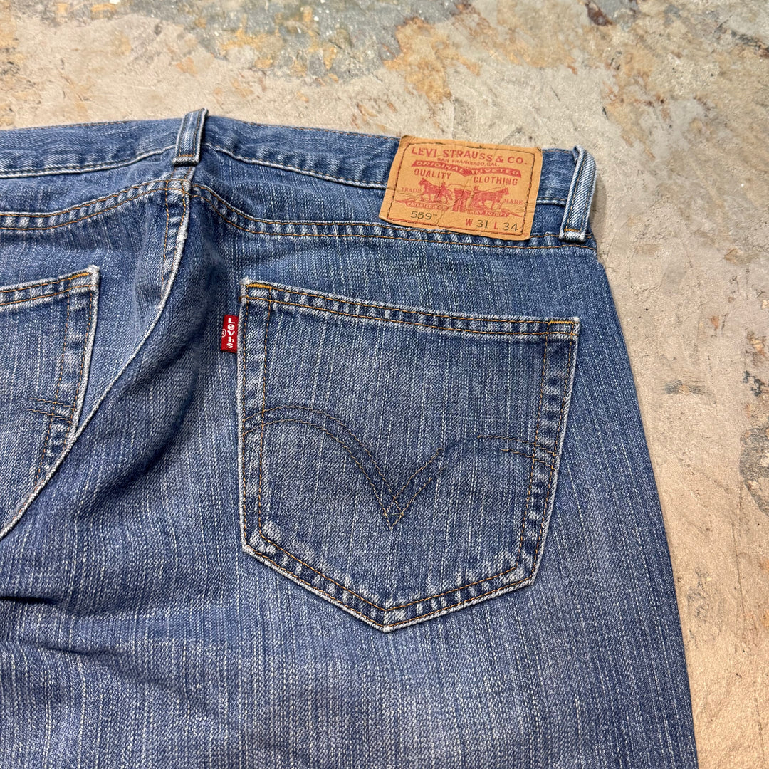 旧衣服Levi's/李维斯/牛仔裤/559/实际尺寸32×32