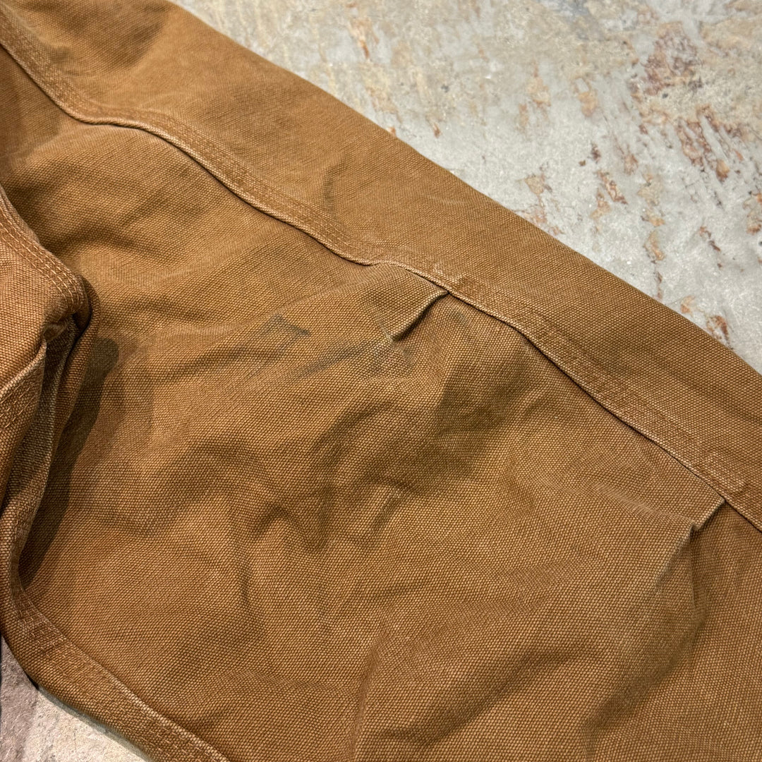 중고 의류 Carhartt/ Carhartt/ Sierra Jacket/ Duck Fabric/ Boa 라이닝/ 크기 XL