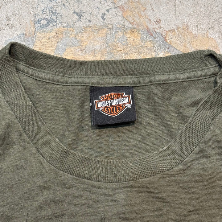 古着 Harley-Davidson/ハーレーダビッドソン/ プリントTシャツ/ サイズ2XL相当