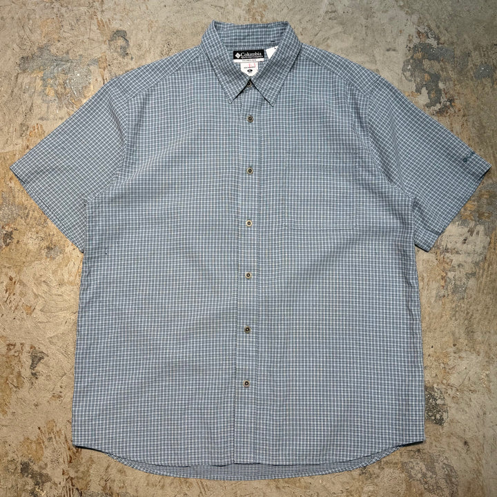 Used clothing Columbia/ Columbia/ Short sleeve shirt/ Checkered pattern/ Size XL