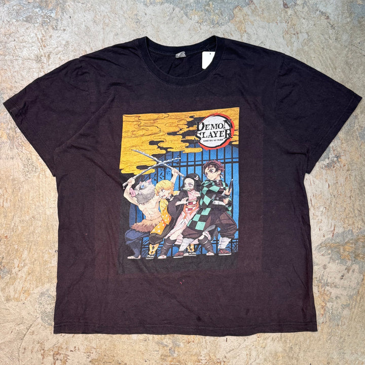 古着 DEMON SLAYER/ 鬼滅の刃/ プリントTシャツ/ サイズM相当