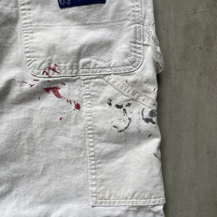 古着 Dickies×SHERWIN WILLIAMS/ディッキーズ× シャーウィン・ウィリアムズ/ ペインターパンツ / 企業ロゴ/ 実寸サイズ34×29