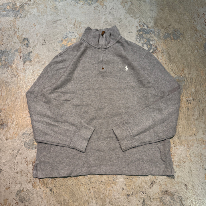 古着 POLO by Ralph Lauren/ ポロ バイ ラルフローレン/ ハーフジップニットセーター/ サイズL