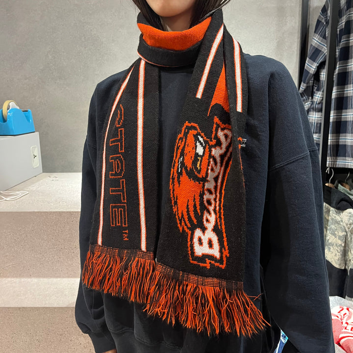 #3013  古着 サッカーマフラー/OREGON STATE/Beavers