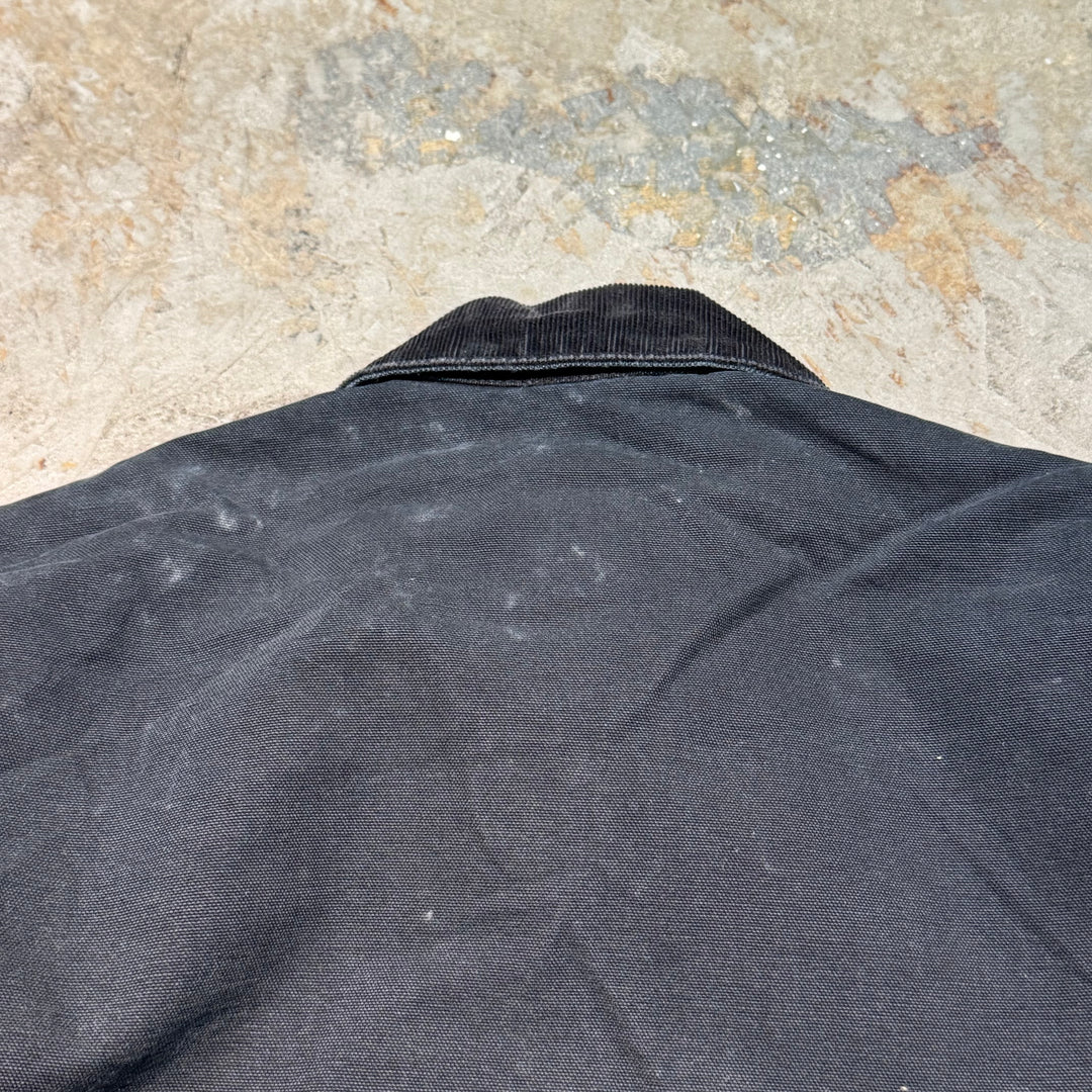 미국에서 만든 중고 의류 Carhartt/ Carhartt/ Detroit Jacket/ Duck Fabric/ Corduroy Collar/ Lining Blanket/ Size XL