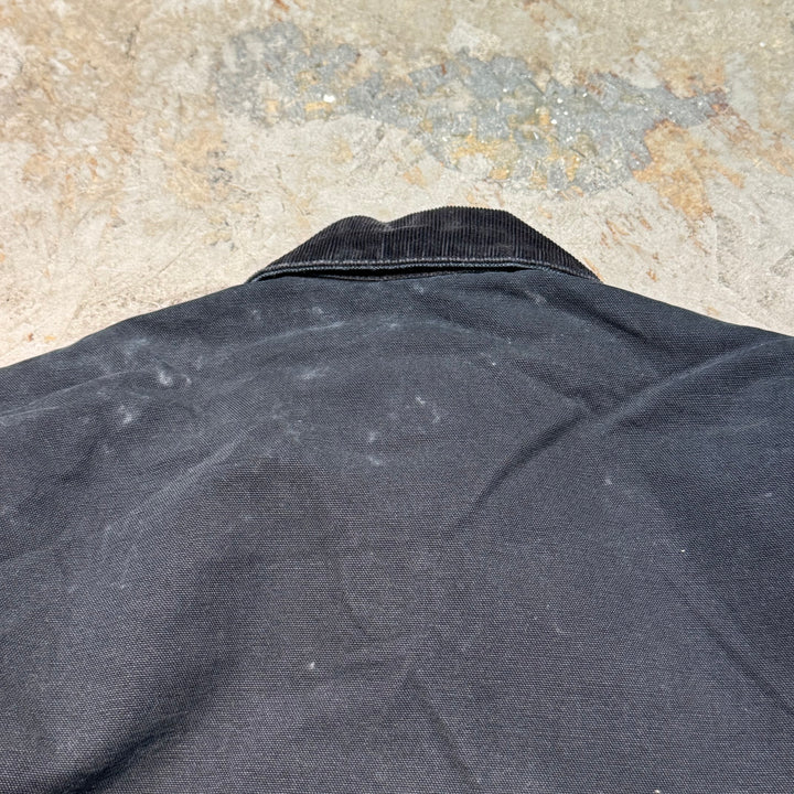 미국에서 만든 중고 의류 Carhartt/ Carhartt/ Detroit Jacket/ Duck Fabric/ Corduroy Collar/ Lining Blanket/ Size XL