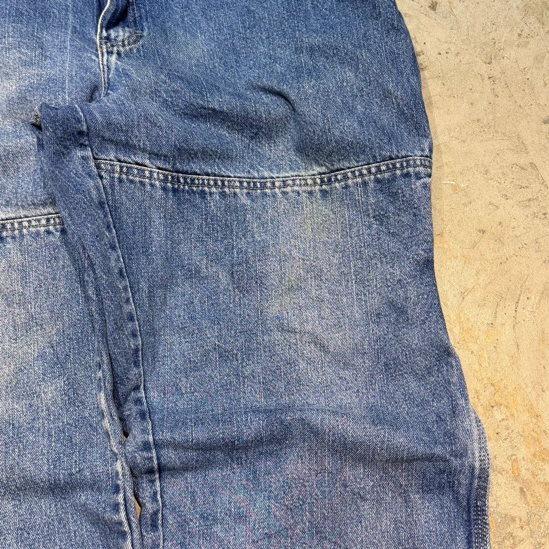 古着 Dickies/ ディッキーズ/ ダブルニー/ デニムペインターパンツ / 実寸サイズ36×25