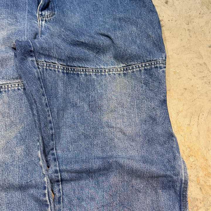 古着 Dickies/ ディッキーズ/ ダブルニー/ デニムペインターパンツ / 実寸サイズ36×25