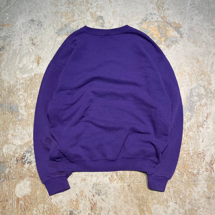 #3799 古着 Russell/ラッセル/Crew Neck Sweat Shirts/クルースウェット/SMITHSBURG LEOP ARDS/サイズXL相当