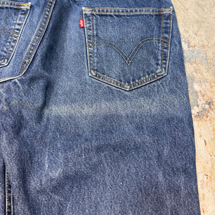二手衣服Levi's/Levi的/牛仔褲/550/實際尺寸34 x 32