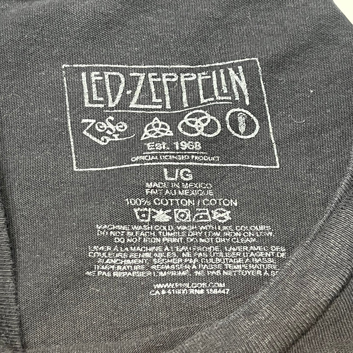 Used clothing LED ZEPPELIN/ Led Zeppelin/ Artist T-shirt/ Size L