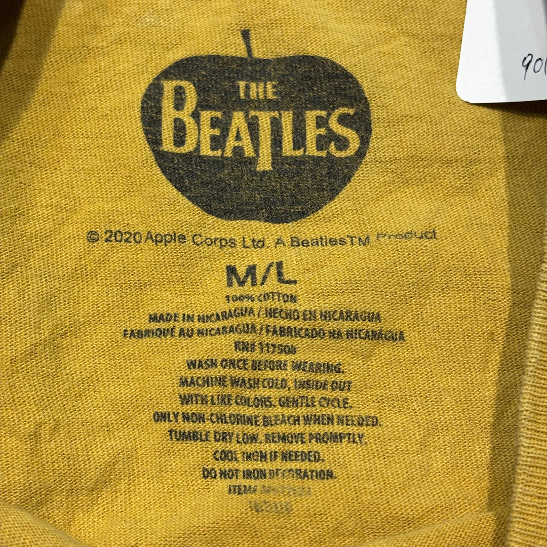 古着 BEATLES/ビートルズ/アーティストプリントTシャツ/サイズM/L