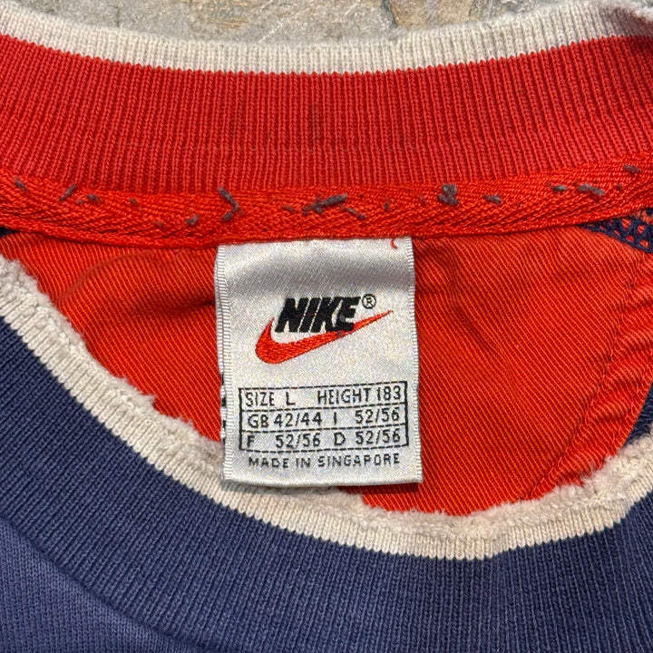 古着  90's NIKE/ ナイキ/ クルーネックスウェット/ワンポイント/ サイズL