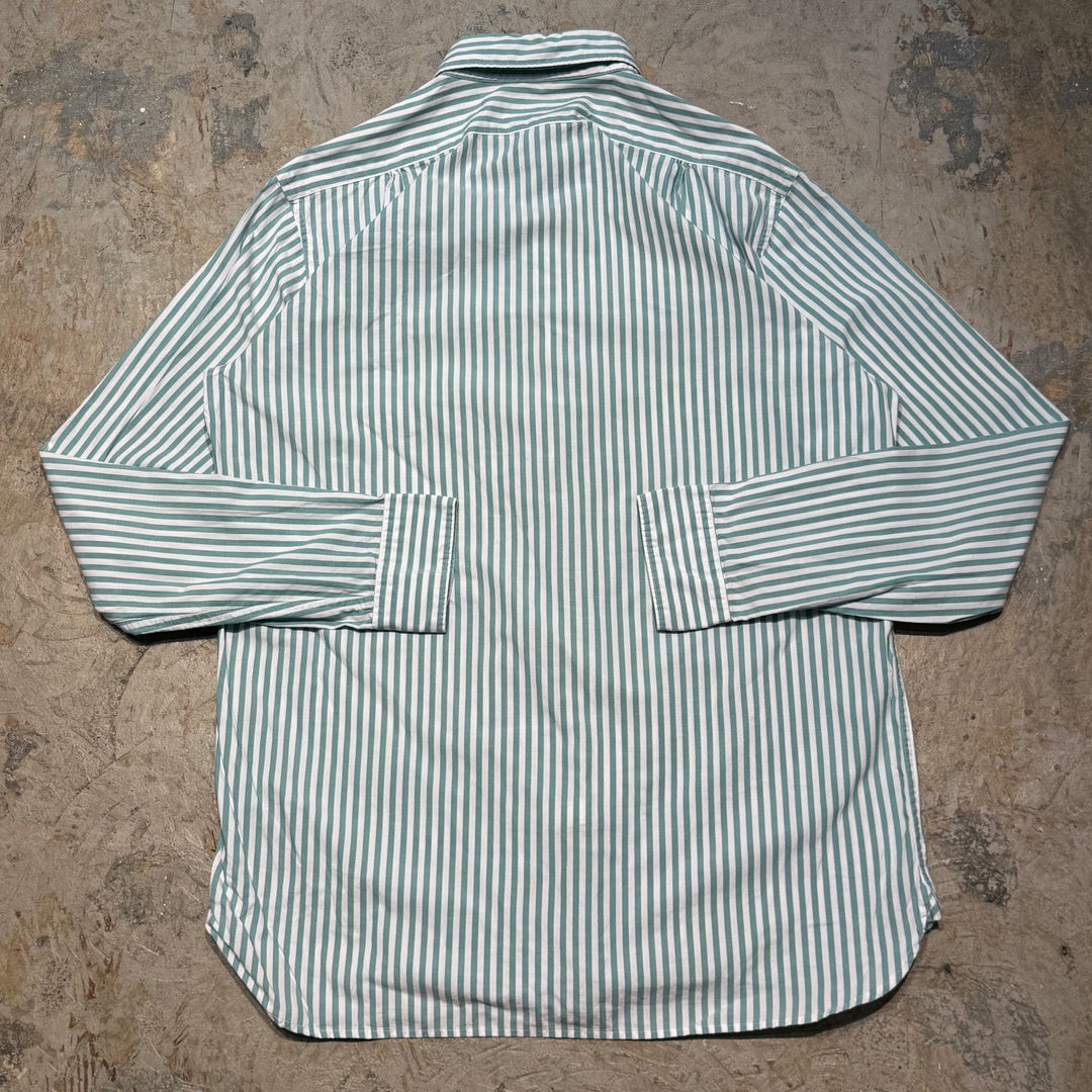 古着 POLO by Ralph Lauren/ ラルフ ローレン/ ボタンダウン長袖シャツ/ ストライプ柄/ サイズM