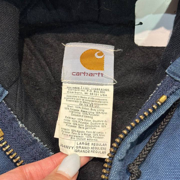 Used clothing Carhartt/ Active jacket/ Duck fabric/ Quilted lining/ Size L