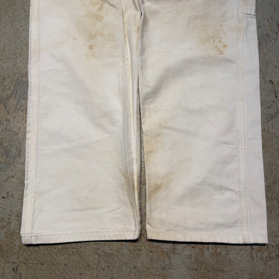 古着 Dickies×SHERWIN WILLIAMS/ディッキーズ× シャーウィン・ウィリアムズ/ ペインターパンツ / 企業ロゴ/ 実寸サイズ30×29