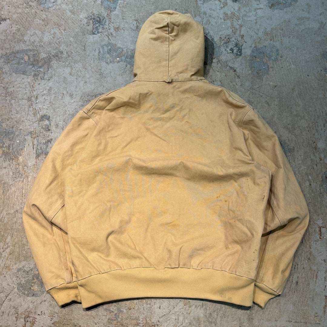 Used clothing Made in USA 80's~ Carhartt/ Carhartt/ Active jacket/ Duck fabric/ Quilted lining/ Size XL