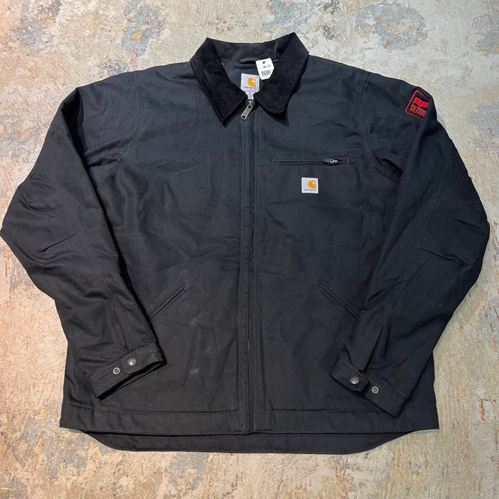 古着 carhartt/ カーハート/デトロイトジャケット/ ダック地/ 裏地ブランケット/ストライプ柄/ サイズXL