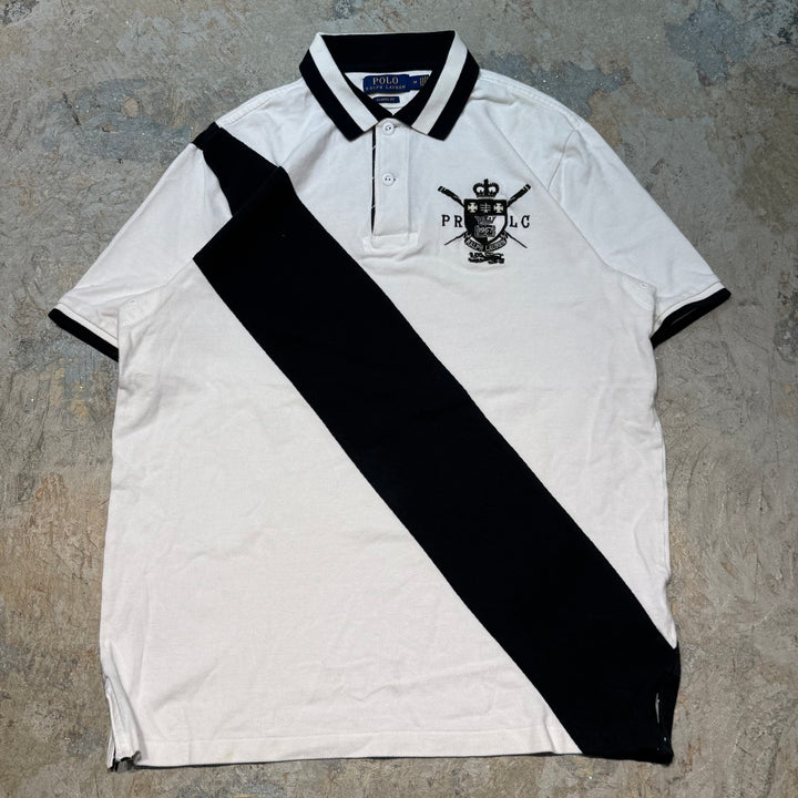 古着 polo by ralph lauren/ ポロ バイ ラルフローレン/ 半袖ポロシャツ/ サイズM