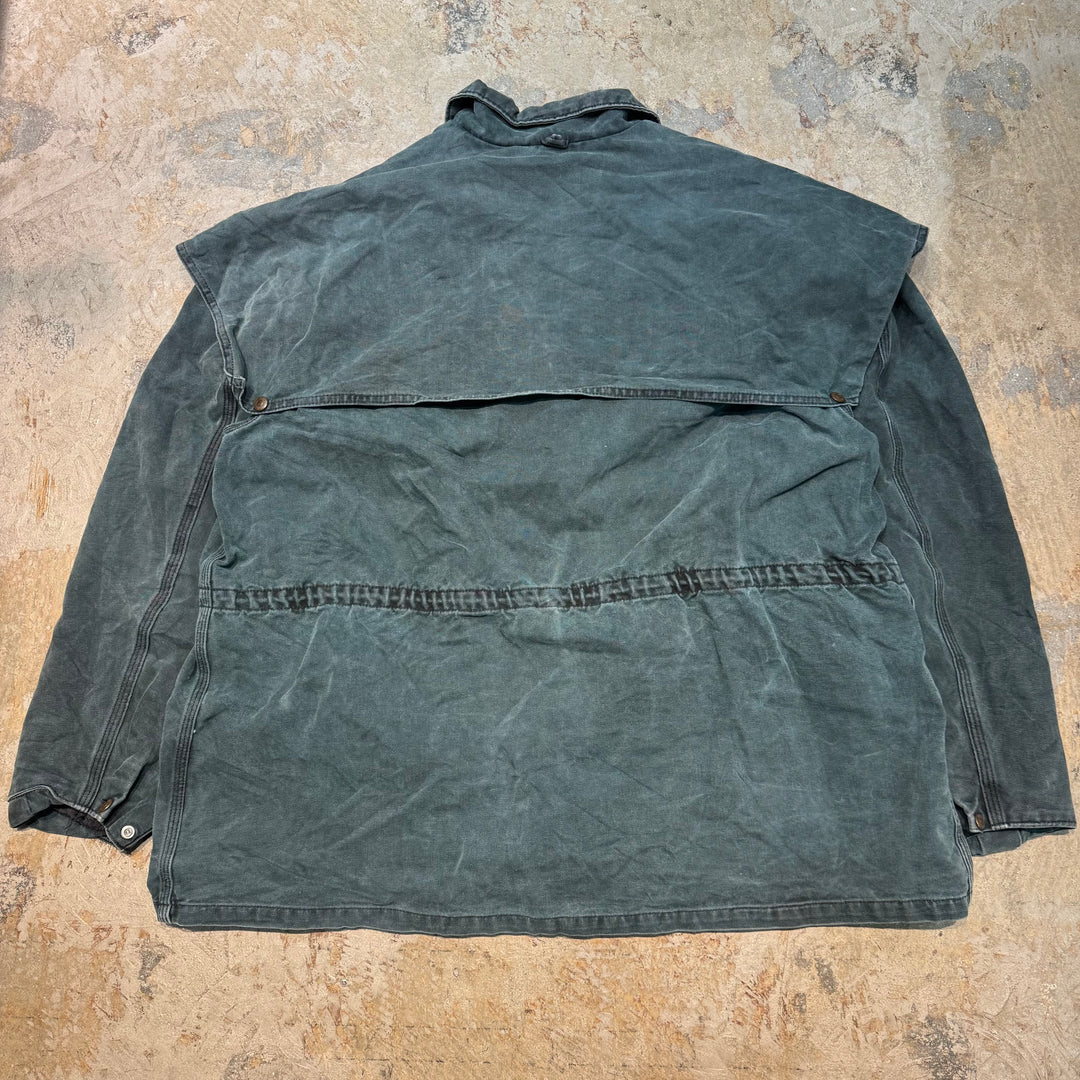 古着 90's Carhartt/ カーハート/ ダック地コート/ハーフコート丈/サイズ2XL