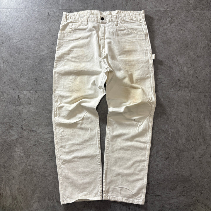 古着 Dickies ディッキーズ ペインターパンツ  実寸サイズ35×30