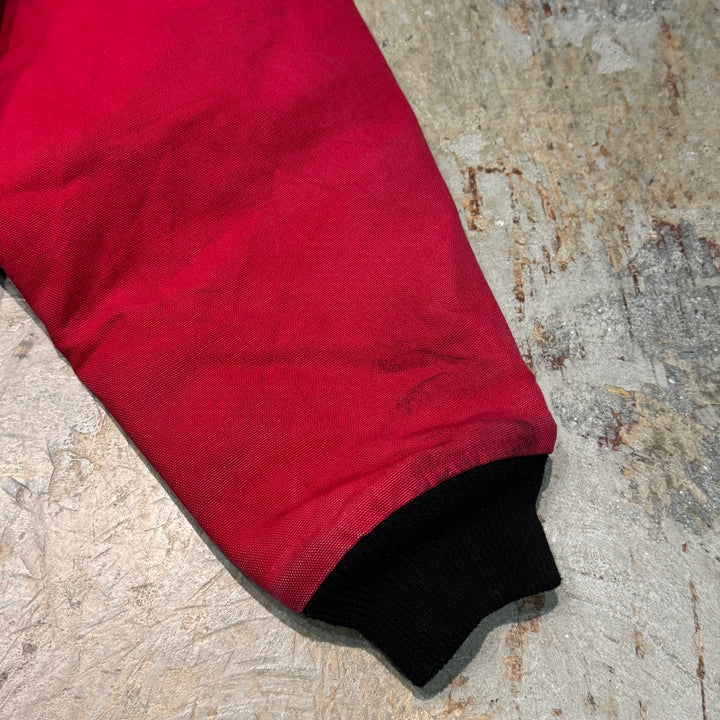 旧衣服Carhartt/汽车心/圣达菲夹克/鸭面料/衬里绗缝/企业标志/衣领灯芯绒/尺寸XL