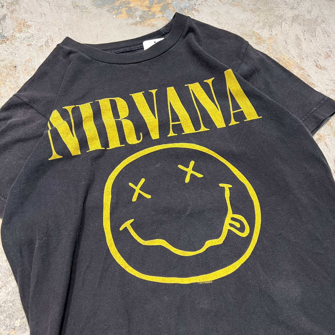 古着 NIRVANA/ニルヴァーナ/ロックバンド/プリントTシャツ/サイズM相当