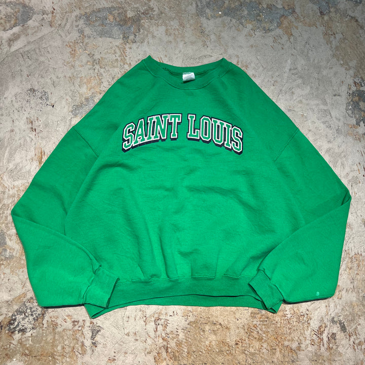 #3984 Jerzees/ジャージーズ Crew neck Sweatshits/クルーネックスウェット/SAINT LOUIS/サイズ2XL