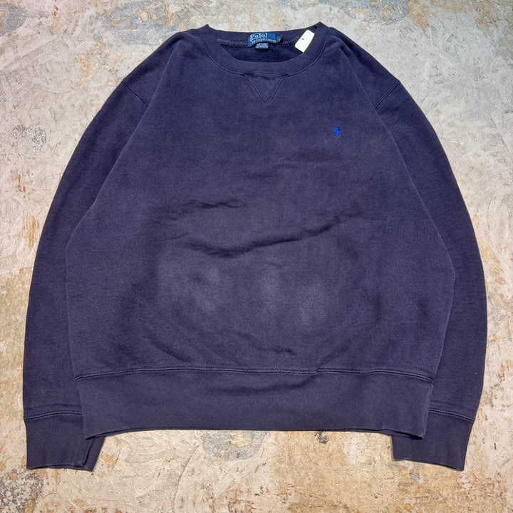 古着 90's~ POLO by Ralphlauren/ ポロバイラルフローレン/ クルーネックスウェット/ サイズL