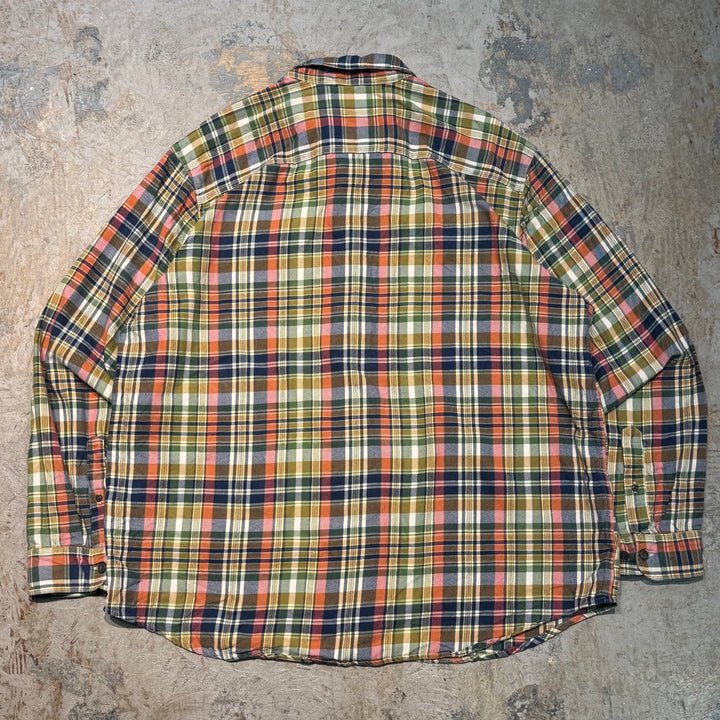 古着 L.L.Bean/ エルエルビーン/ 長袖シャツ/ チェック柄/ サイズXL