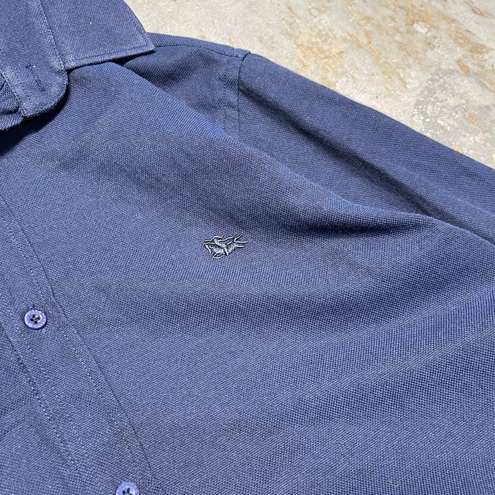 #4341 Burberry/バーバリー/L/S Open colour Shirts/オープンカラーシャツ/サイズL