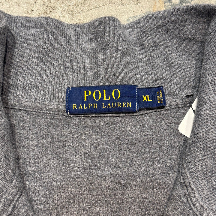 古着 POLO by Ralph Lauren/ ポロ バイ ラルフローレン/ ハーフジップニットセーター/ サイズXL