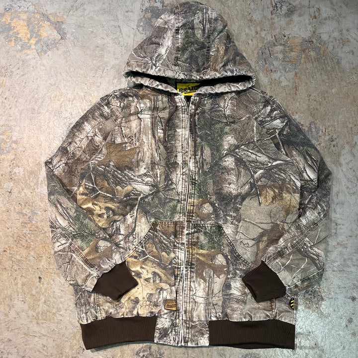 古着 USAVINTAGE/ジップアップ/ リアルツリージャケット/ サイズM