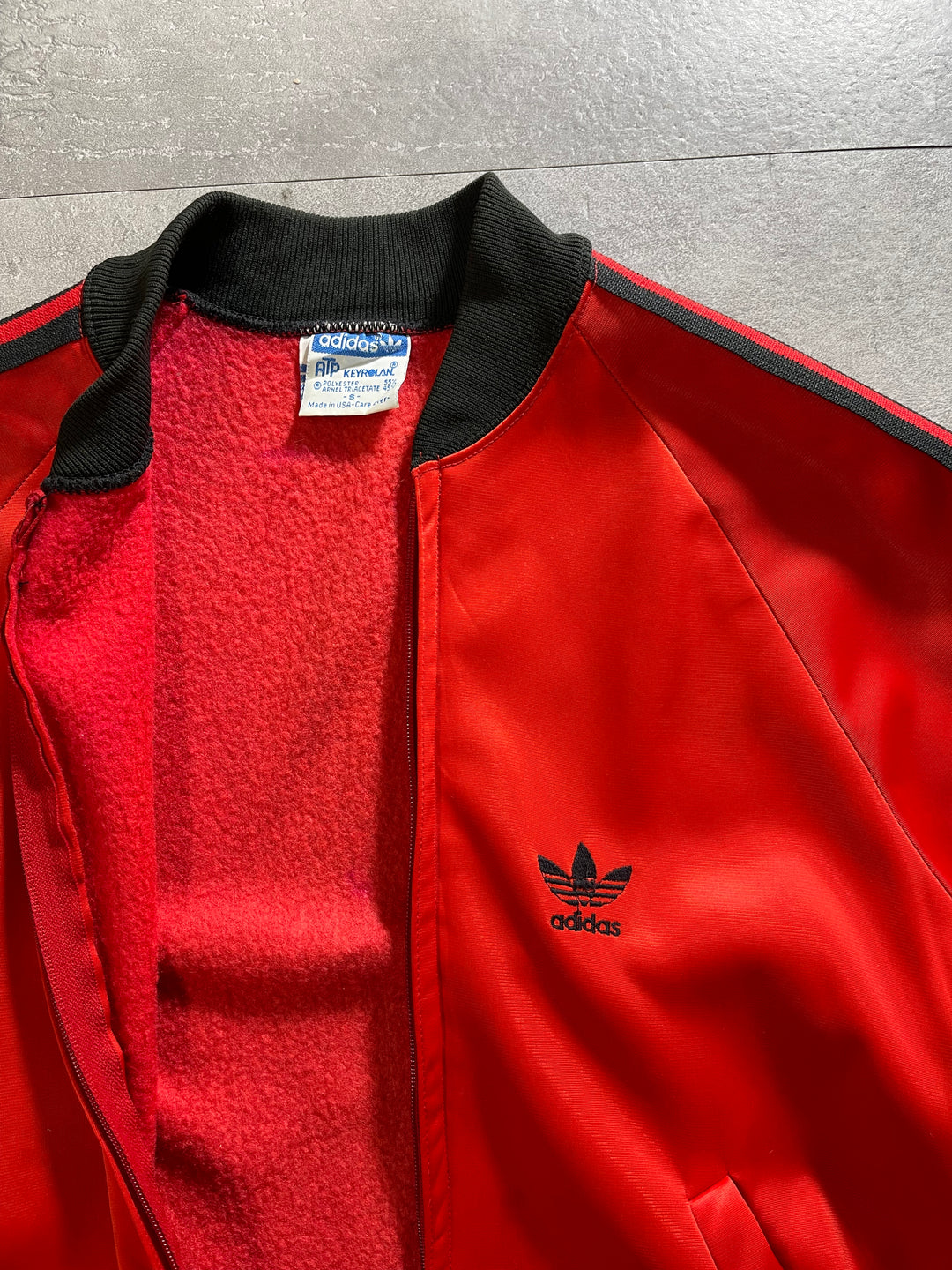 古着 USA製 70's adidas/アディダス ATPトラックジャケット(KEYROLAN)  / Sサイズ