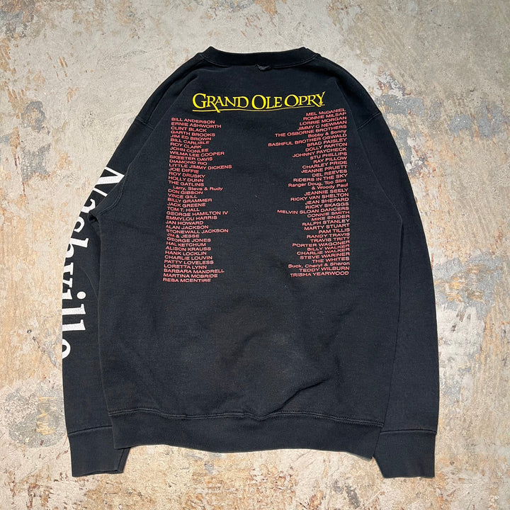 #3922 古着 Unknow/Crew  Neck Sweat Shirt/クルーネックスウェット/GRANDOLE OLE OPRY/サイズXL相当