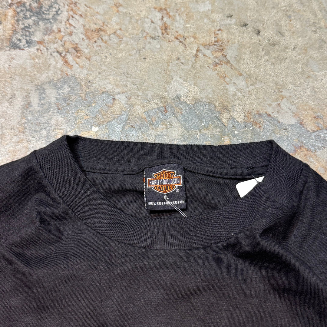 Used clothing Made in USA 00's Harley-Davidson/Harley-Davidson/Printed T-shirt/Size XL