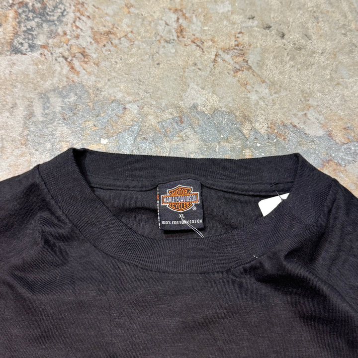 Used clothing Made in USA 00's Harley-Davidson/Harley-Davidson/Printed T-shirt/Size XL